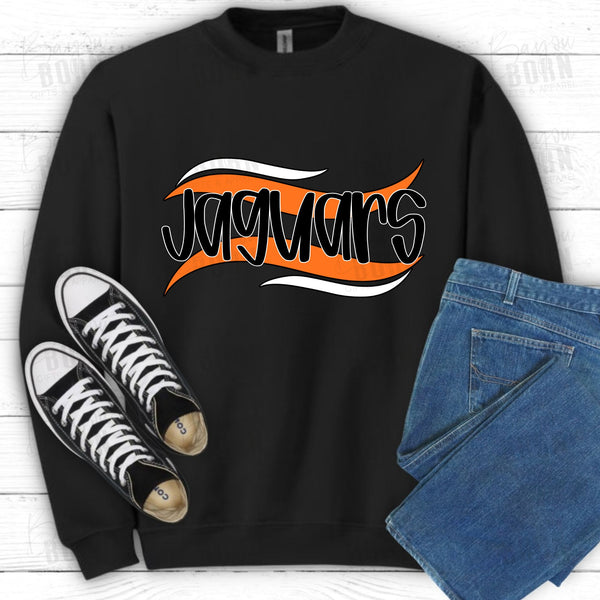 Jaguars Mascot Waves