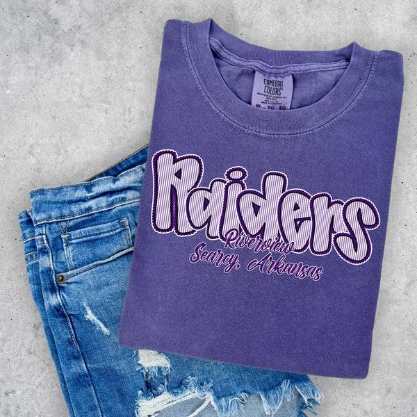 Raiders Seersucker with Town Name