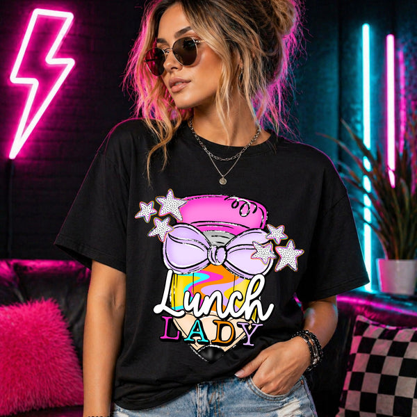 Neon Pencil - Lunch Lady