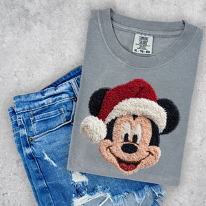Boy Mouse - Faux Yarn - Comfort Colors Mega Deal (Closes 10/11)
