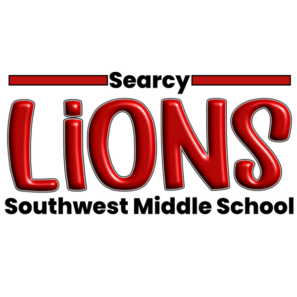 Southwest Middle School Red Inflated Lions