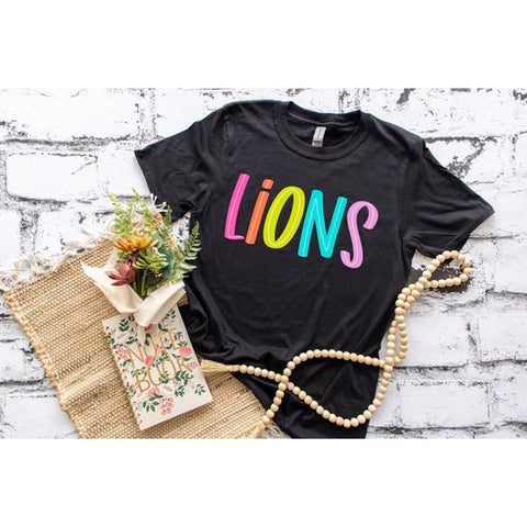 Lions - Colorful