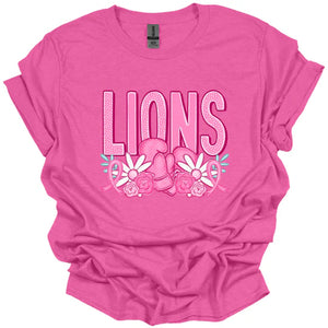 Pink Out Mascot - Lions