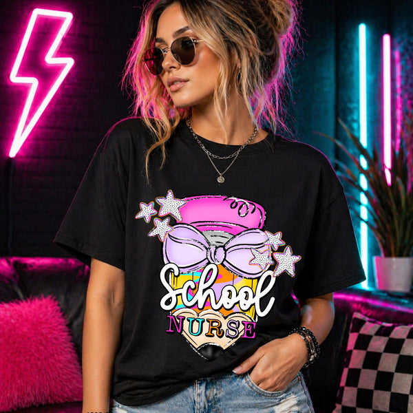 Neon Pencil - School Nurse