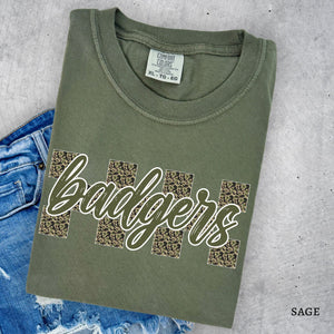 Badgers Checkered Camo