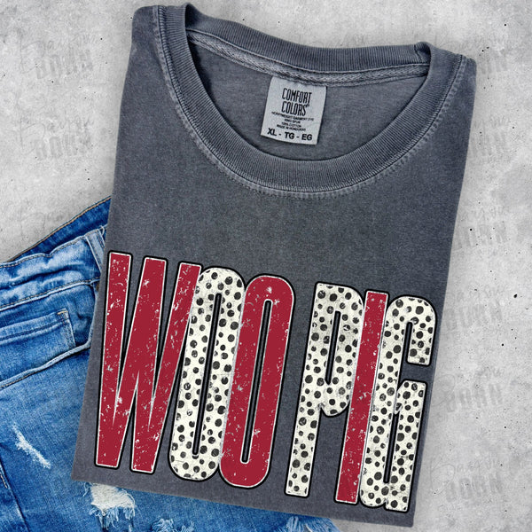 Arkansas Dalmation Dots - Woo Pig