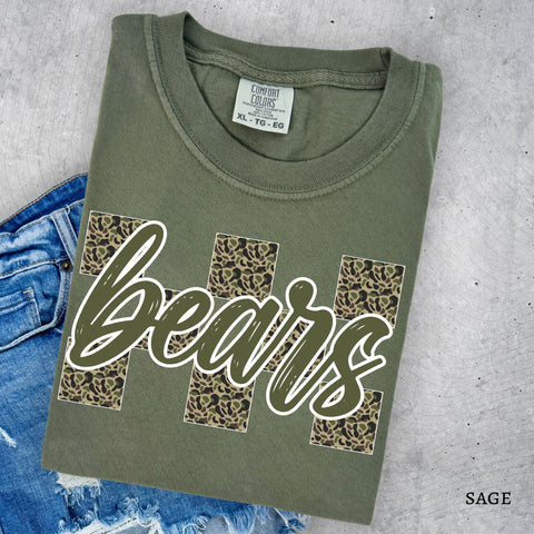 Bears Checkered Camo