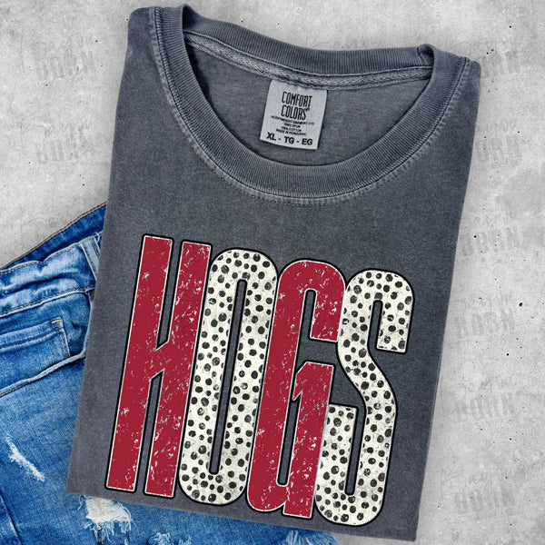 Arkansas Dalmation Dots - Hogs