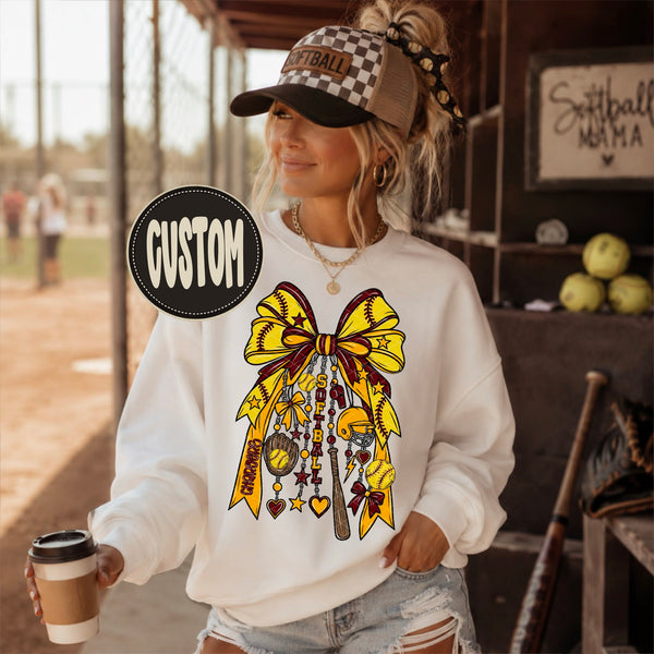 CUSTOM DESIGN Sports Bows (Closes 9/5)