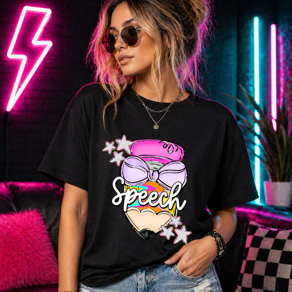 Neon Pencil - Speech