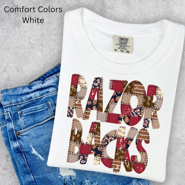 Arkansas Faux Quilted