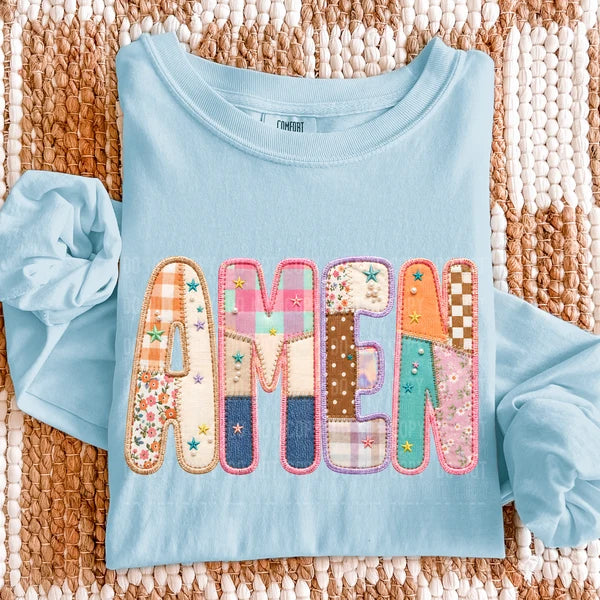 Amen Faux Patchwork (Closes 9/5)