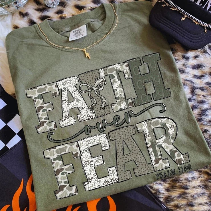 Faith Over Fear Camo (Closes 11/15)