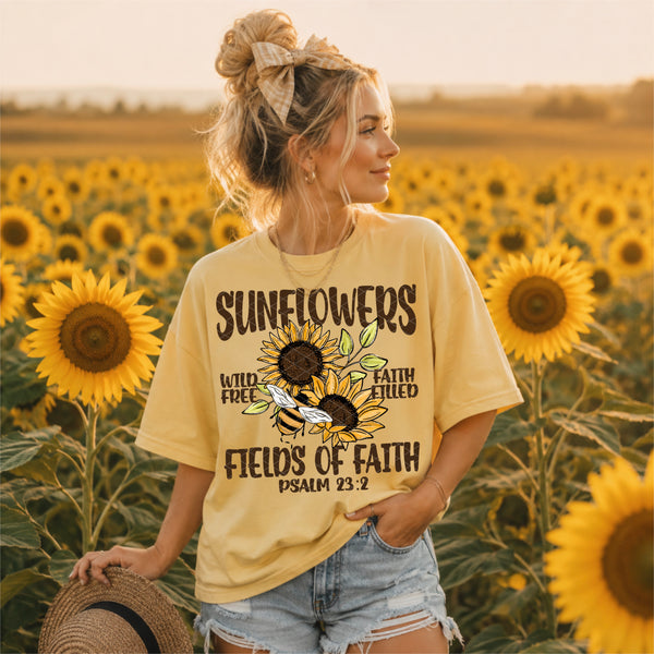 Sunflowers Fields of Faith (Closes 8/15)