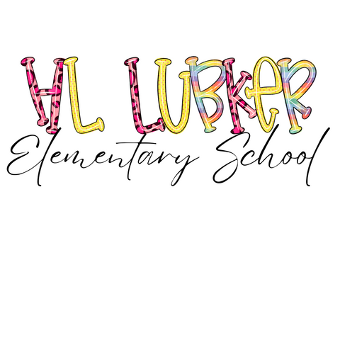 HL Lubker Elementary School Funky Letters