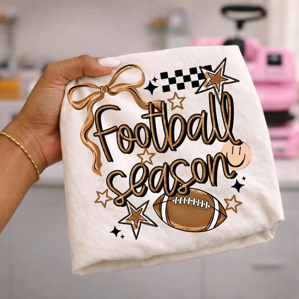 Football Season Checker Bow (Closes 7/4)