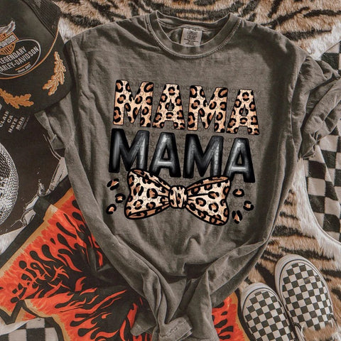 Mama Leopard Bow (Closes 12/13)