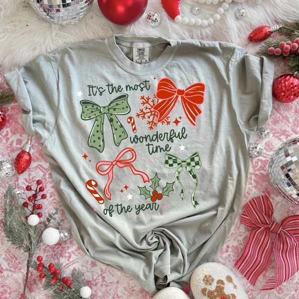 It's the Most Wonderful Time of the Year Bows (Closes 10/3)