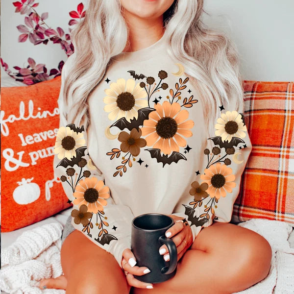 Floral Bats with Sleeve Designs (Closes 8/22)