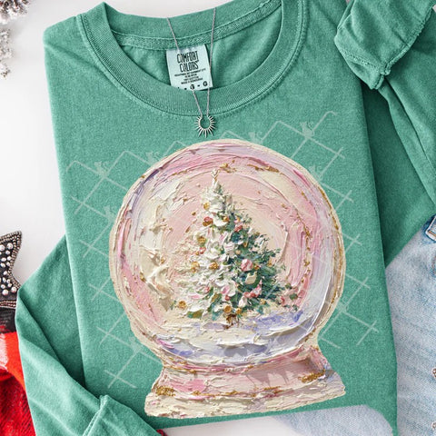 Faux Painted Snow Globe (Closes 10/11)