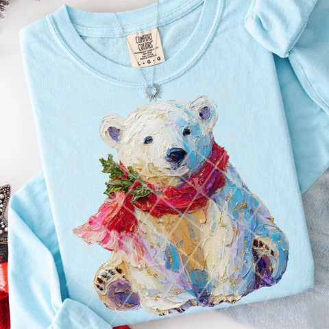 Faux Painted Polar Bear (Closes 10/11)