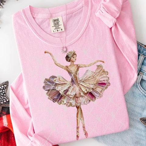 Faux Painted Ballerina (Closes 10/11)