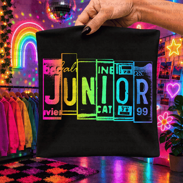 Junior Neon Plate