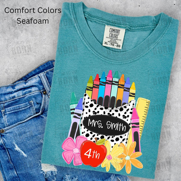Dalmatian Crayon Box - Personalized