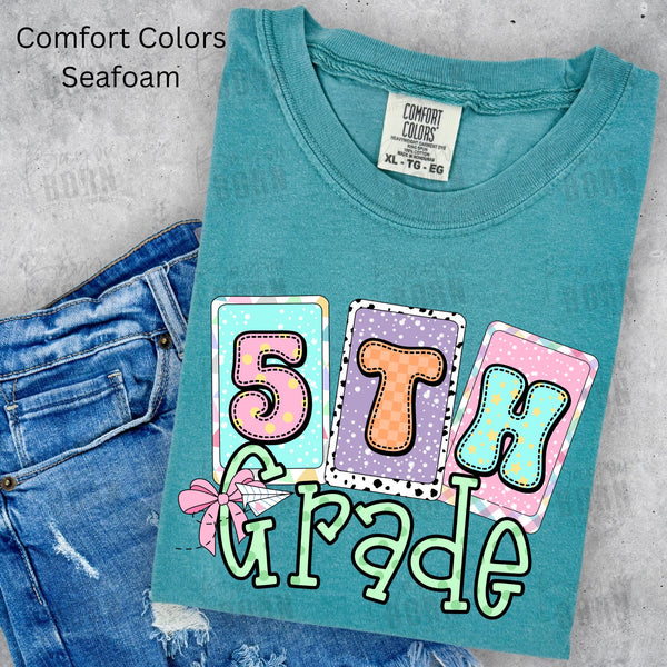 Pastel Cards Grade Levels (Pre-K - 5th Grade)