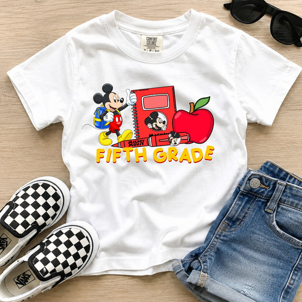 MM Boy Grade Levels (1st - 5th Grade) CAN BE PERSONALIZED