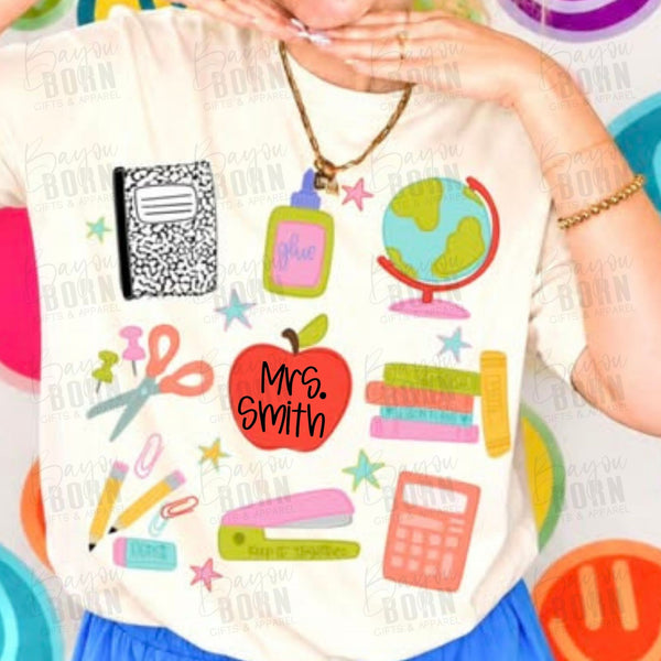 Teacher Essentials Collage - With or Without Personalization (Closes 6/13)