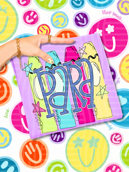 Para Neon Crayons