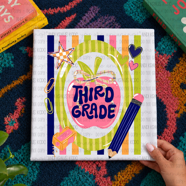 Blue Pencil Grade Levels (Pre-K - 6th Grade)