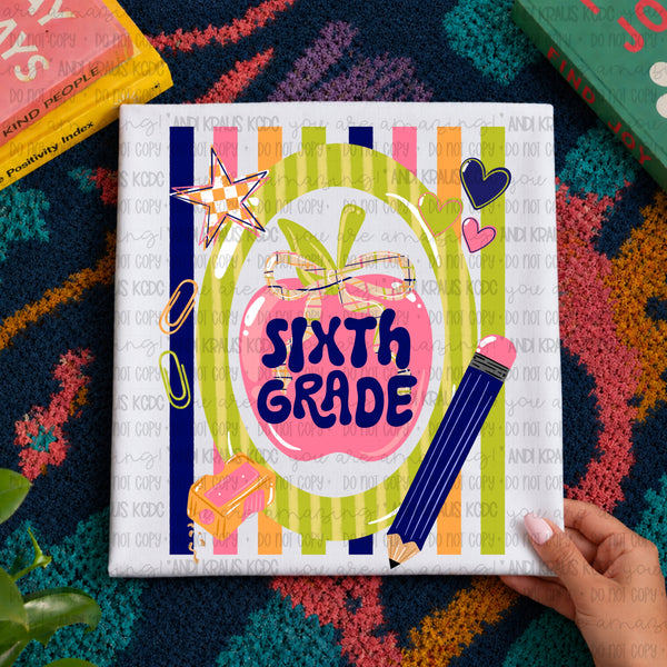 Blue Pencil Grade Levels (Pre-K - 6th Grade)