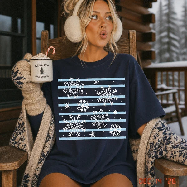 Stripes and Snowflakes (Closes 10/3)