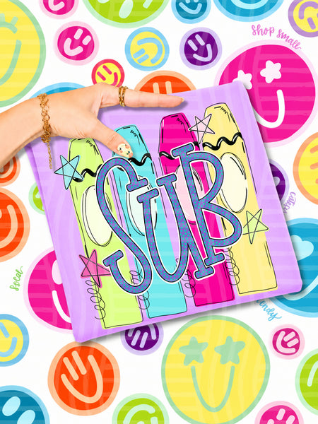 Sub Neon Crayons