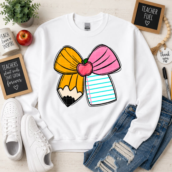 School Pencil Bow (Can be Personalized) - Mega Deal (Closes 6/13)