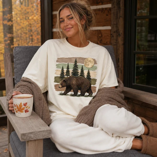 Bear, Moon & Trees (Closes 9/5)