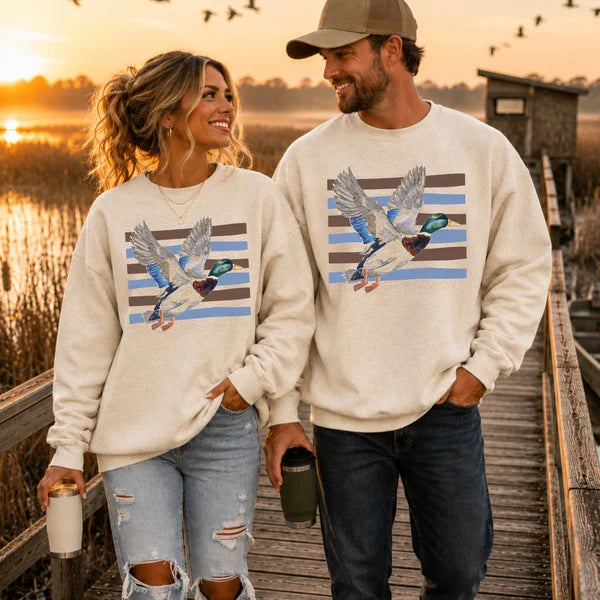 Blue & Brown Stripes Mallard (Closes 8/8)