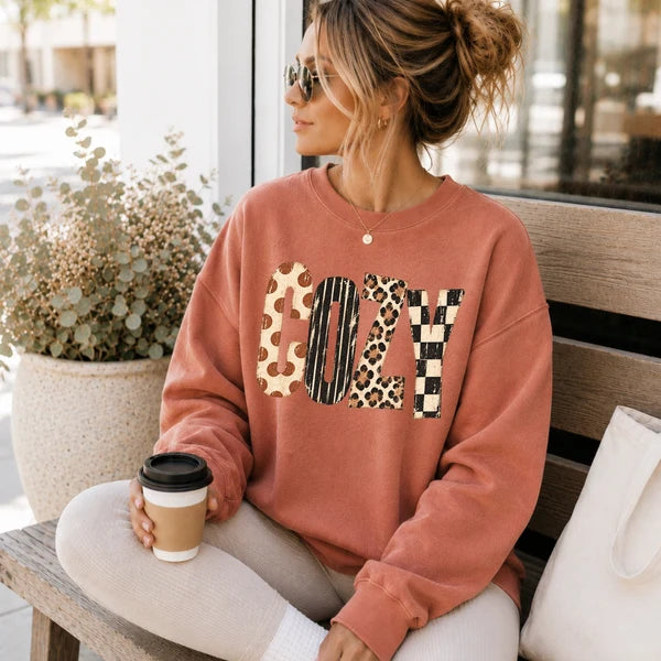 Cheetah Check Cozy (Closes 10/17)