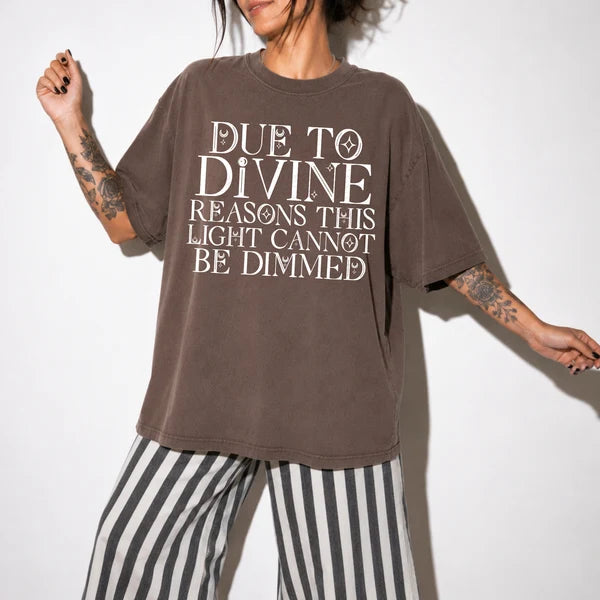 Due to Divine Reasons This Light Cannot be Dimmed (Closes 10/24)