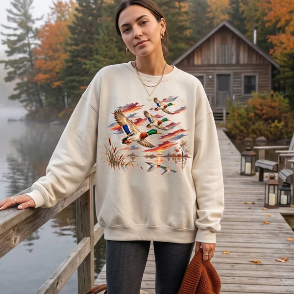 Fall Sunset Mallards (Closes 9/12)