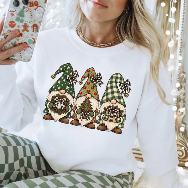 Green Plaid Christmas Gnomes (Closes 10/24)