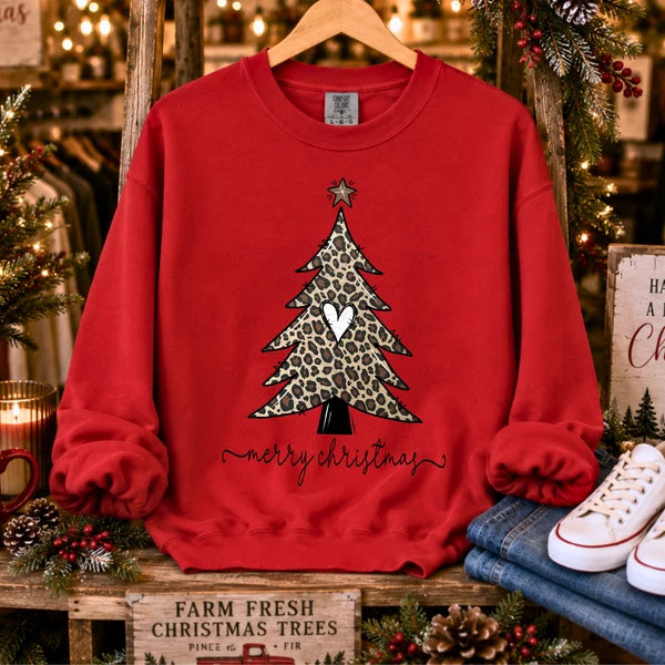 Heart Leopard Christmas Tree (Closes 10/17)