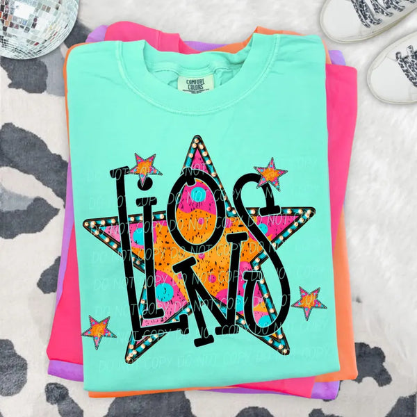 Neon Star Lions (Closes 8/1)