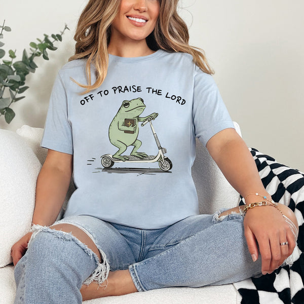 Off To Praise the Lord - Frog (Closes 1/10)