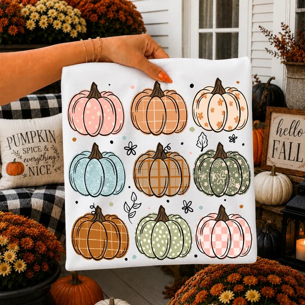 Patterned Pumpkins Collage (Closes 8/22)