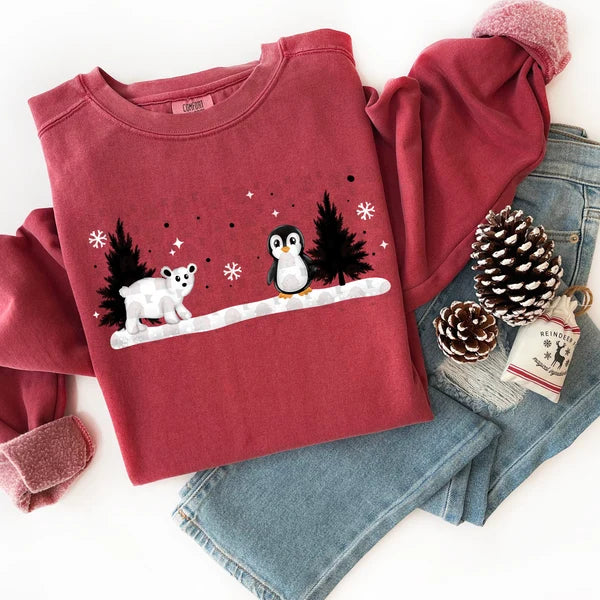 Polar Bear and Penguin (Closes 10/31)