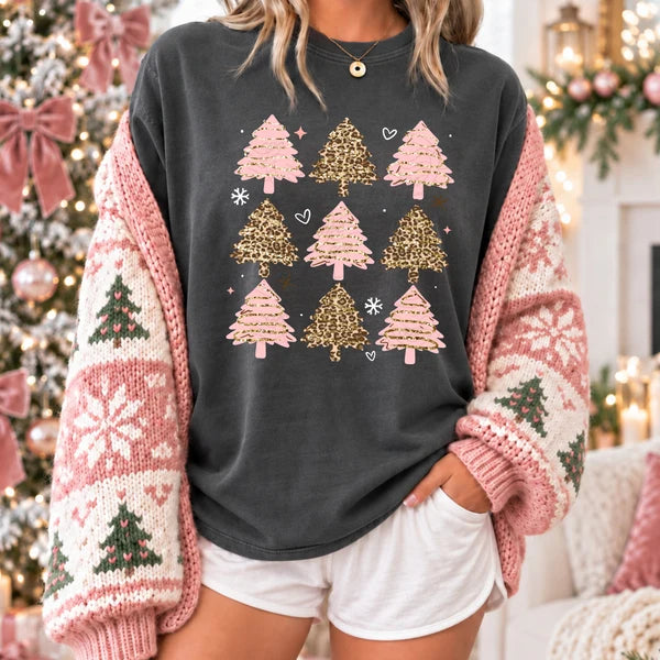Pink and Leopard Trees (Closes 10/24)