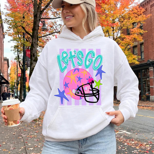 Pink Helmet Let's Go (Closes 7/4)